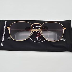 Wear Me Pro Nova 1041 Bronze Frame Polarized Brown Gradient Lens Sunglasses